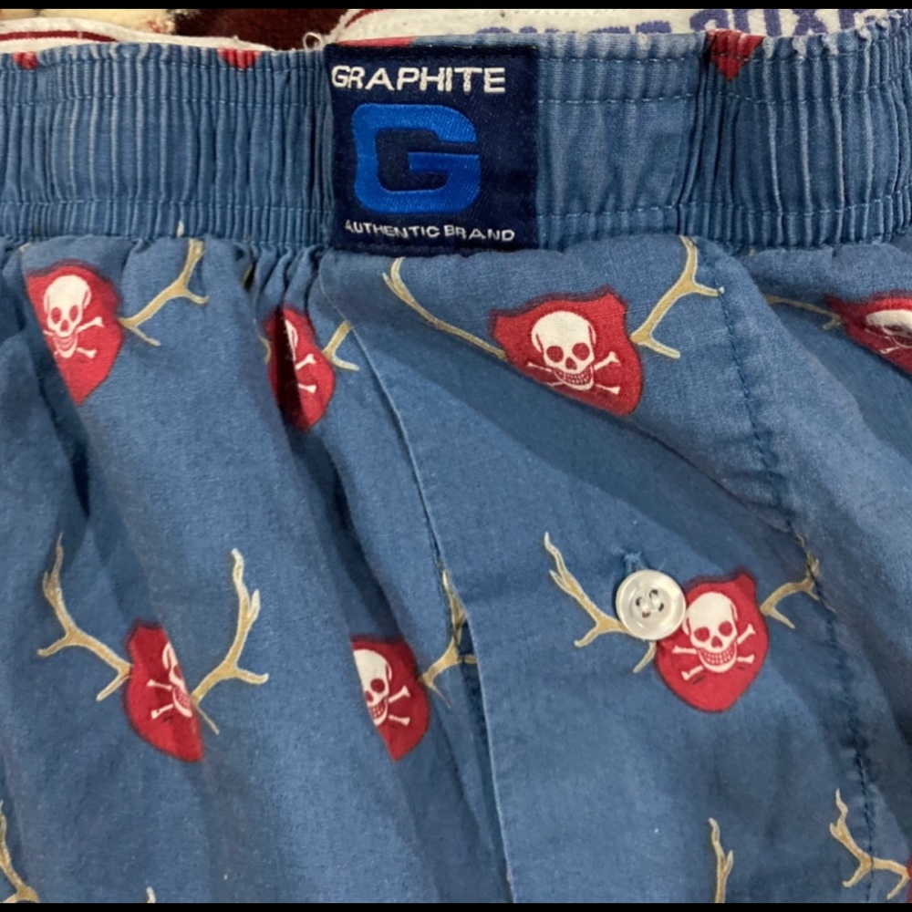 Graphite boxers great for Halloween